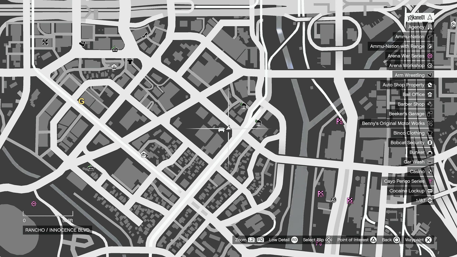 GTA Online Impound location (Image via Rockstar Games)